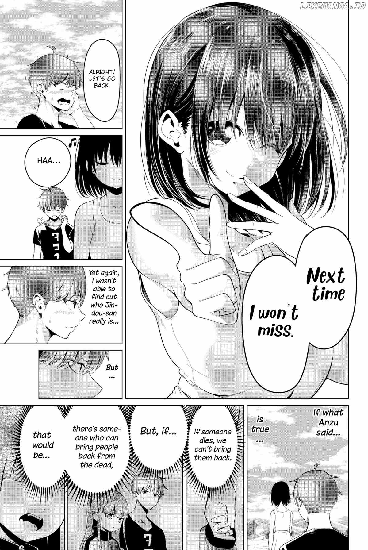 Sekai ka Kanojo ka Erabenai chapter 15 - page 34