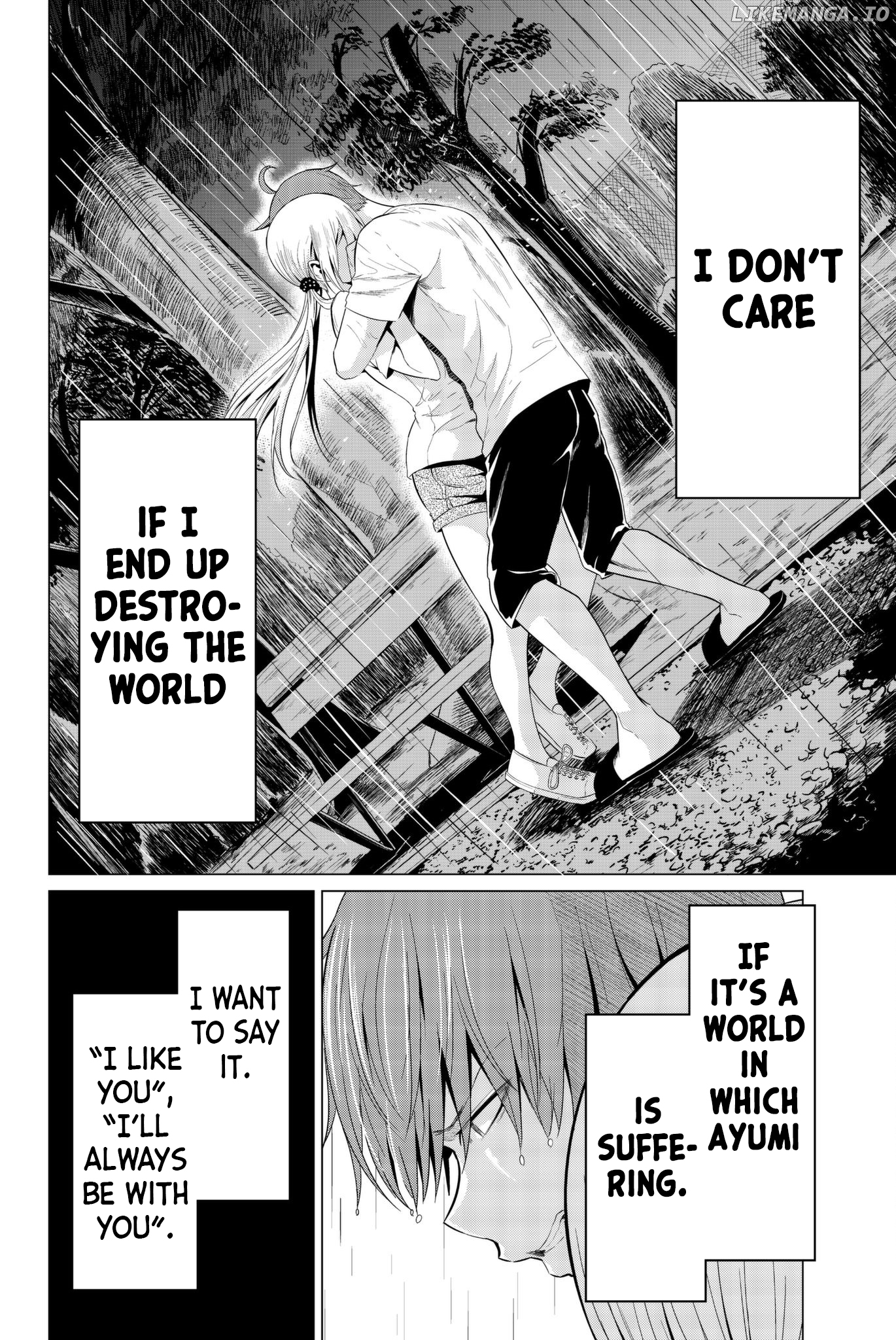 Sekai ka Kanojo ka Erabenai chapter 13 - page 21