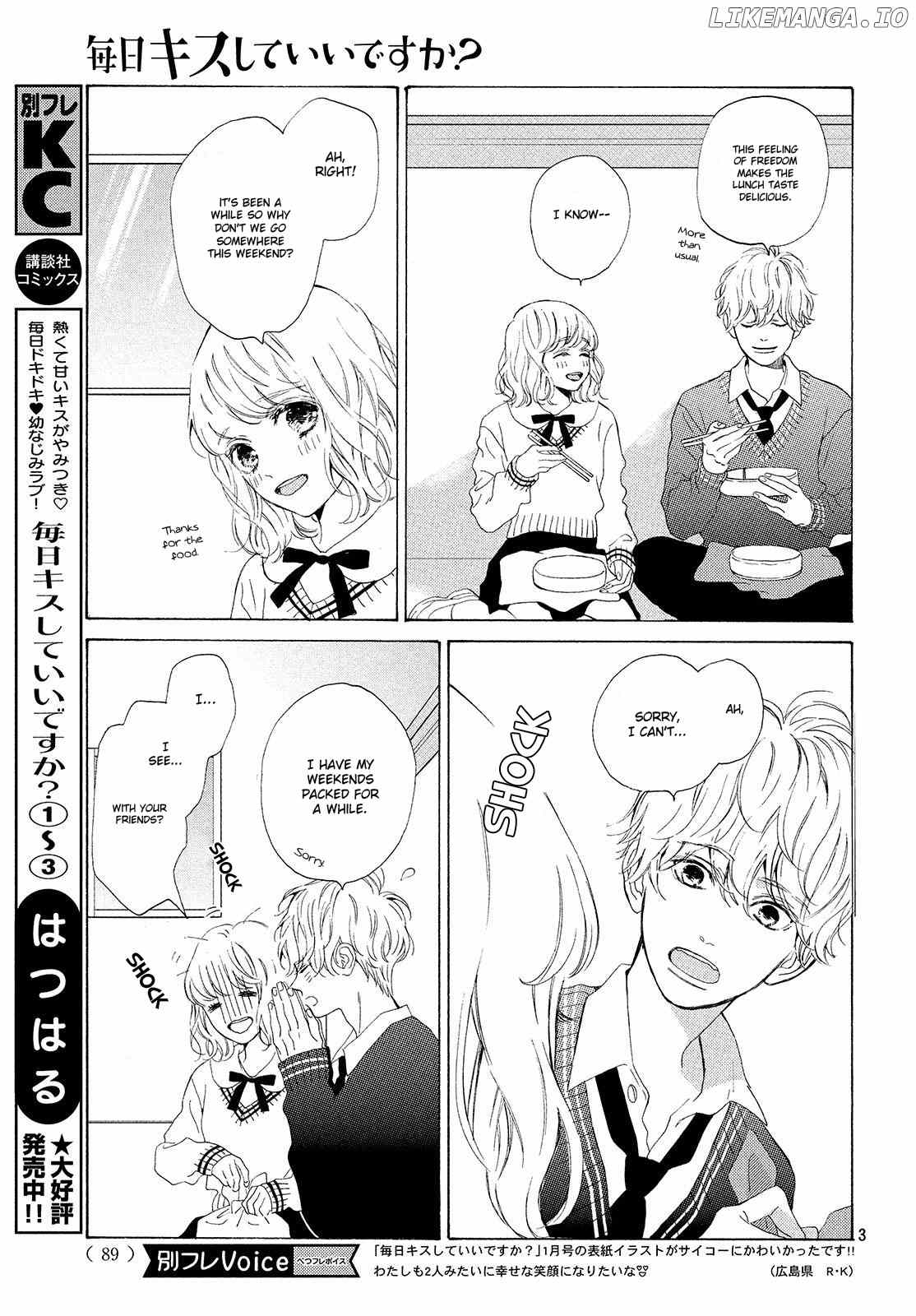 Mainichi Kiss Shite Ii Desu ka? chapter 14 - page 4