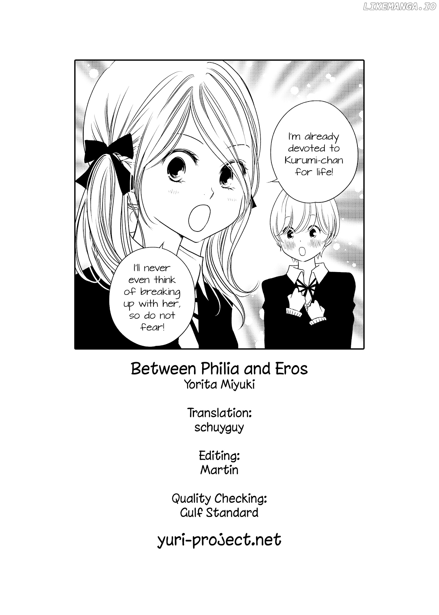 Between Philia And Eros chapter 14 - page 18