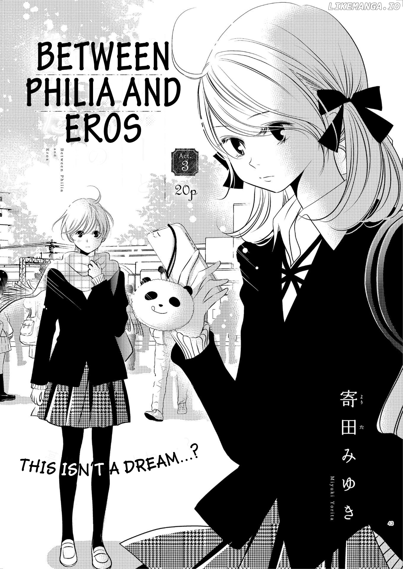 Between Philia And Eros chapter 3 - page 1