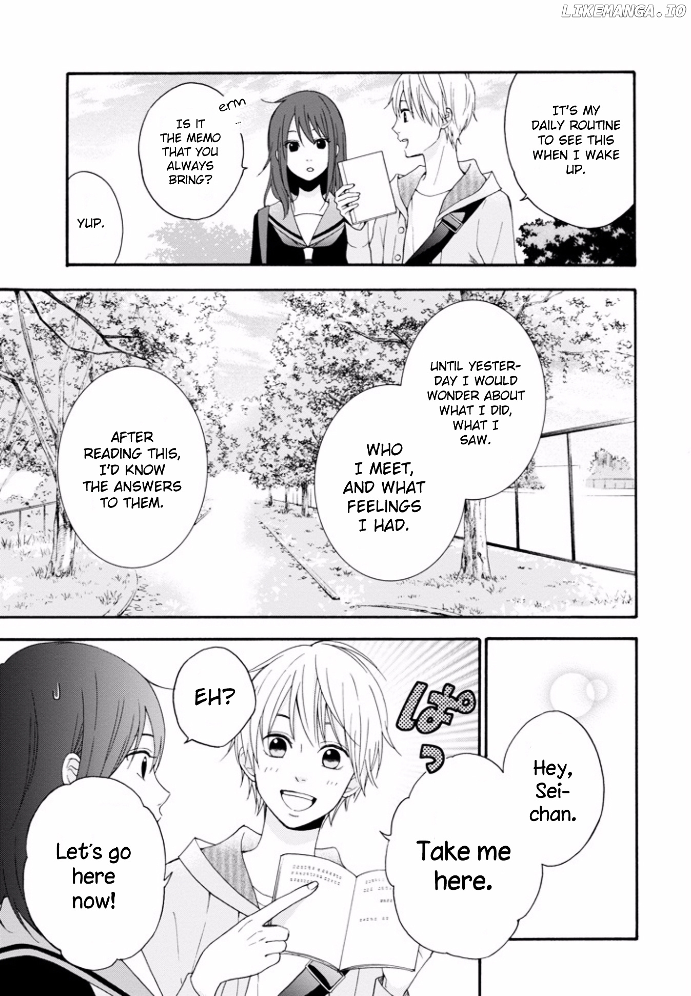 Boku wa Nando demo, Kimi ni Hajimete no Koi wo Suru. chapter 4 - page 10