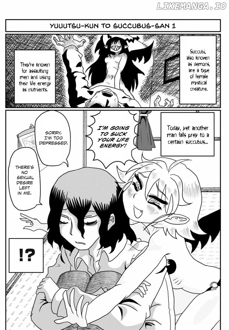 Yuuutsu-kun to Succubus-san chapter 1 - page 2