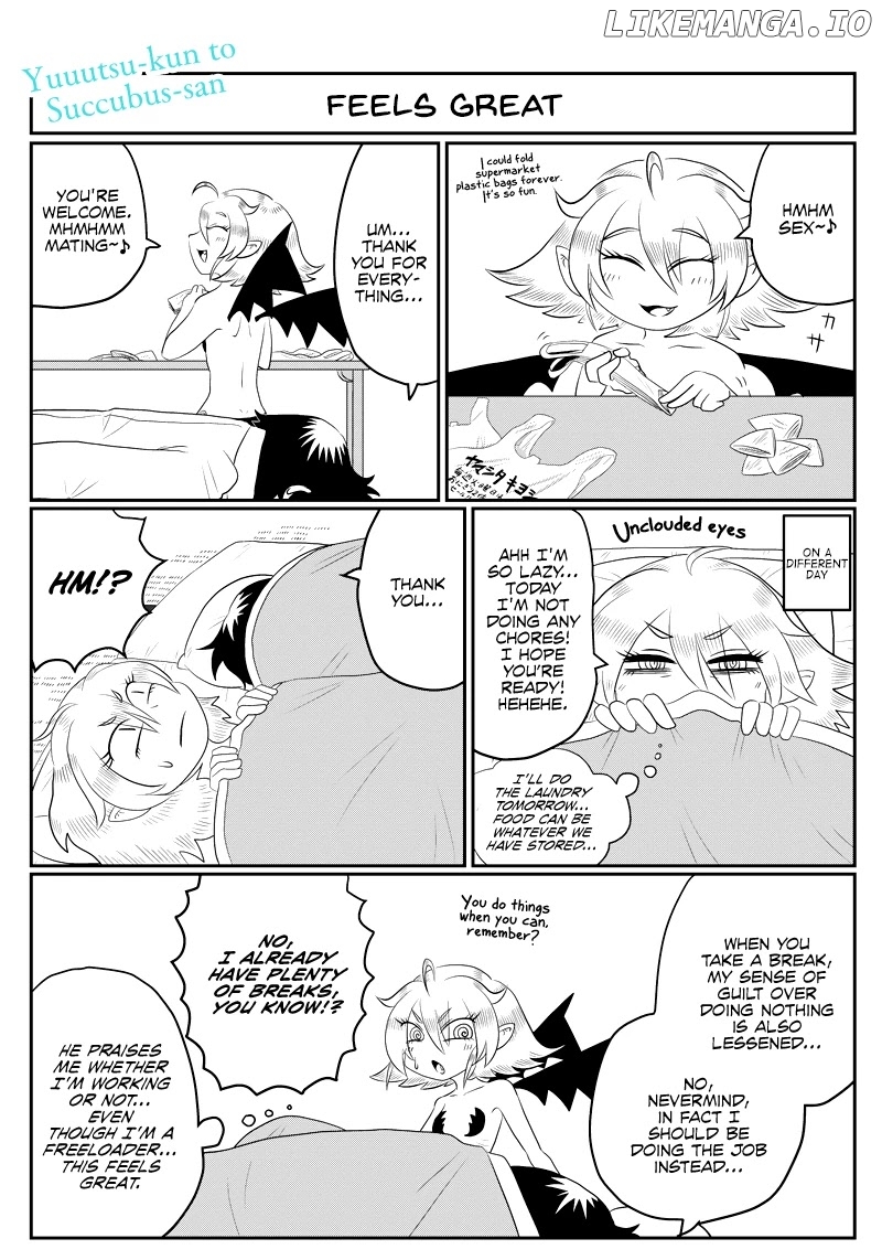 Yuuutsu-kun to Succubus-san chapter 46 - page 1