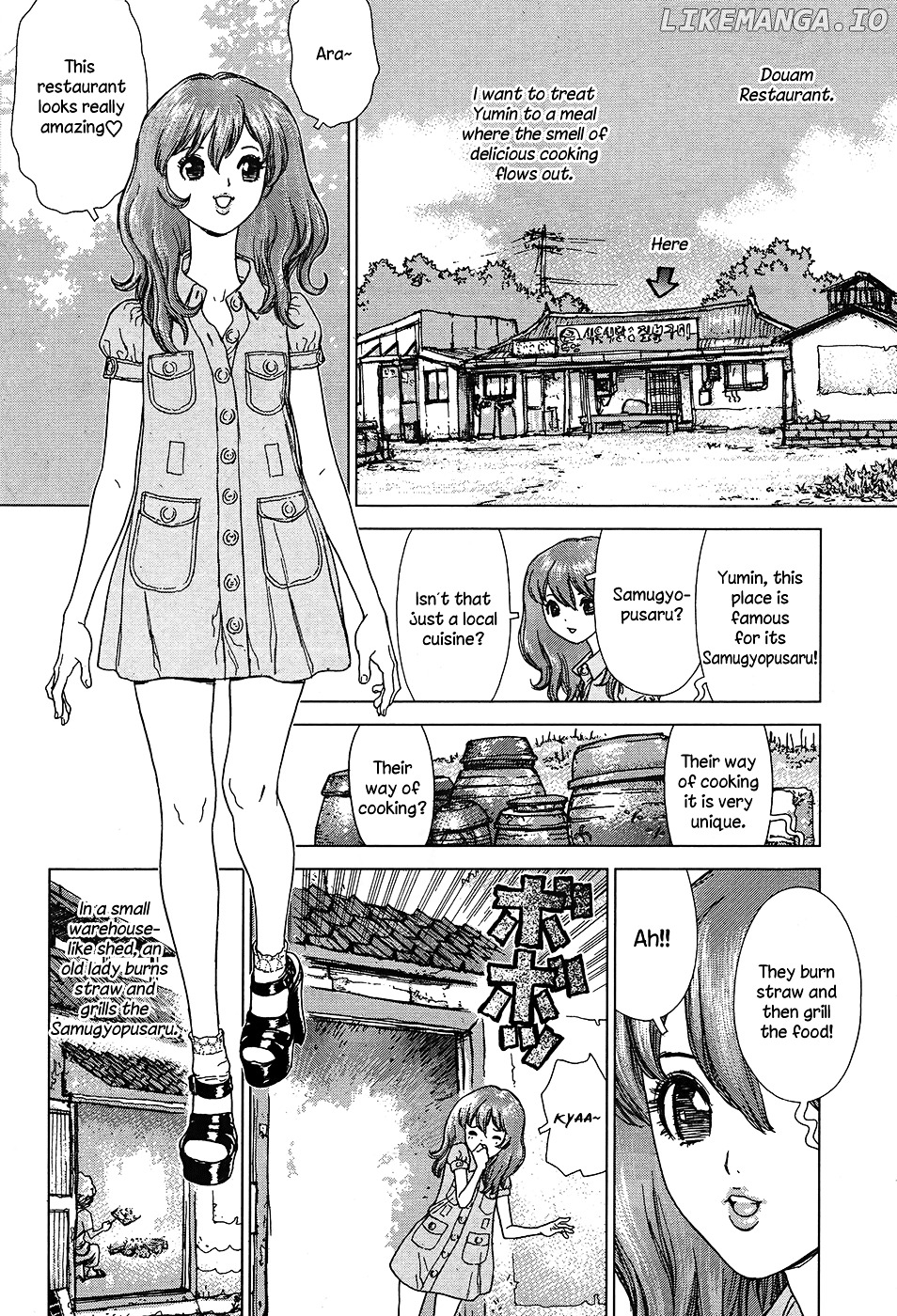 Yumin ni Gomeshi o Tabe Sasetai - Yumin to Issho ni Taberu Kankoku Ryouri chapter 6 - page 2