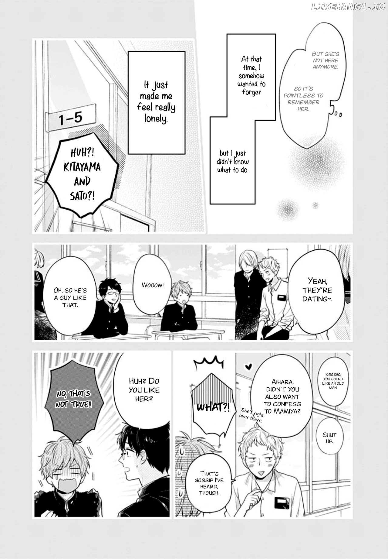 Koi Wo Shiranai Bokutachi Wa chapter 26 - page 36