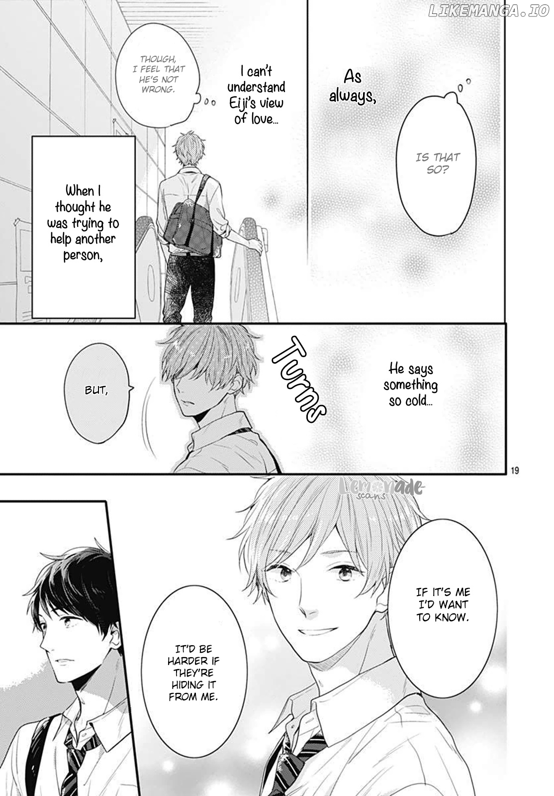 Koi Wo Shiranai Bokutachi Wa chapter 3 - page 20