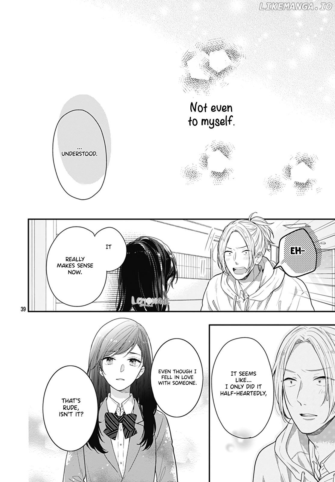 Koi Wo Shiranai Bokutachi Wa chapter 20 - page 41