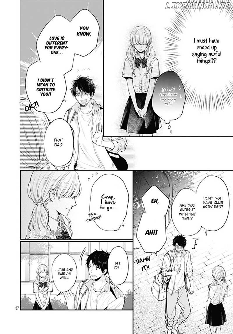 Koi Wo Shiranai Bokutachi Wa chapter 2 - page 38