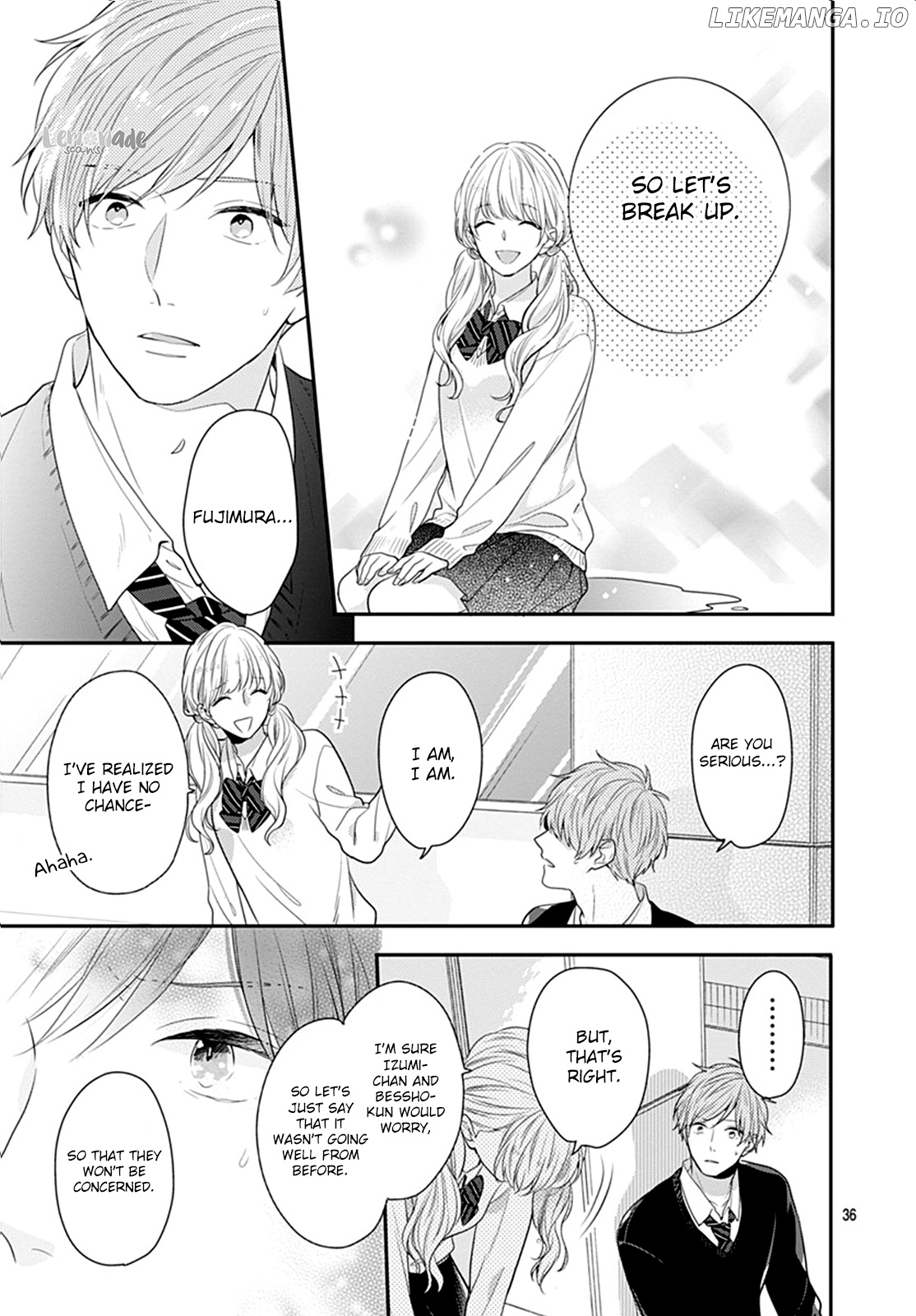 Koi Wo Shiranai Bokutachi Wa chapter 16 - page 37