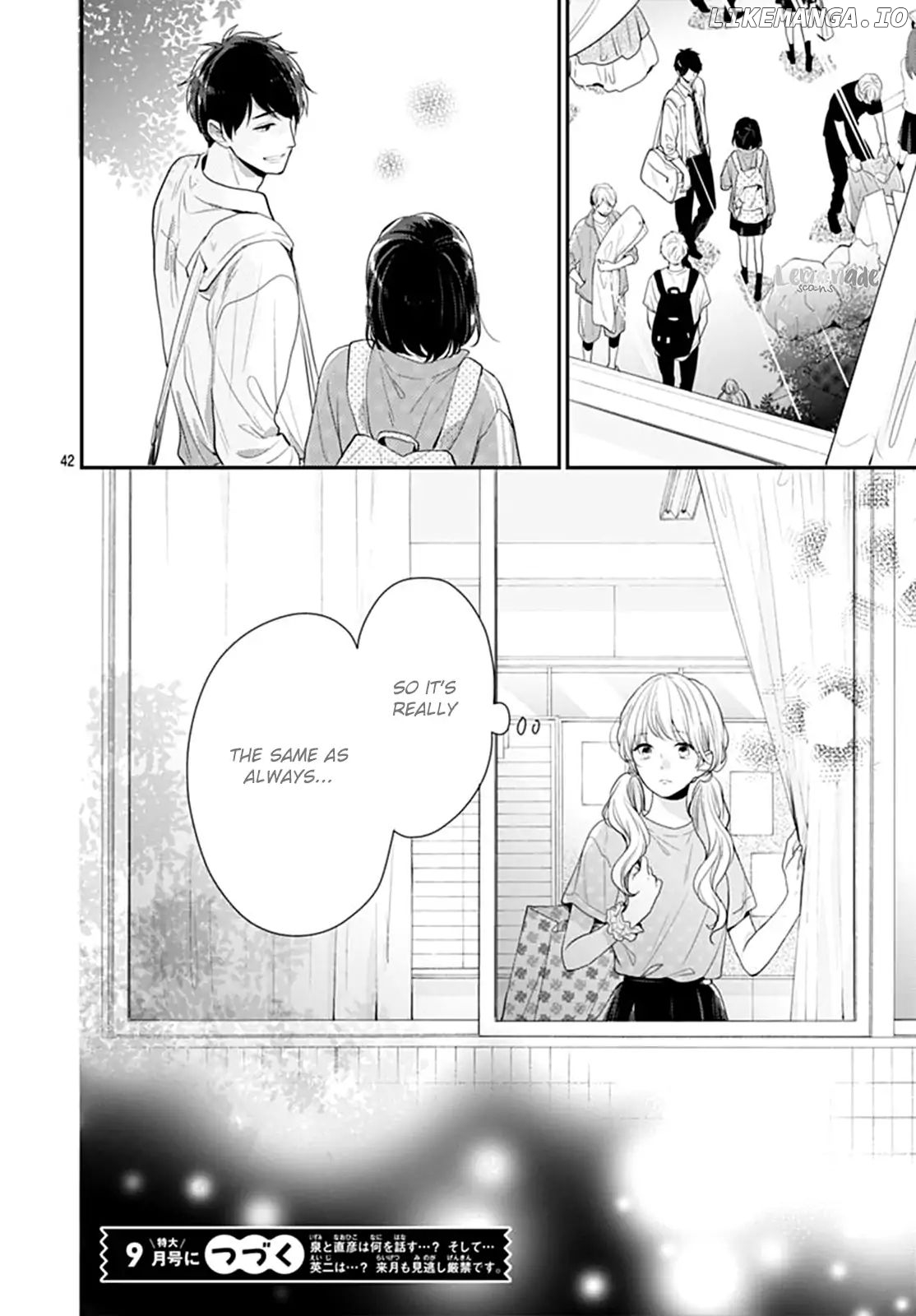 Koi Wo Shiranai Bokutachi Wa chapter 14 - page 44