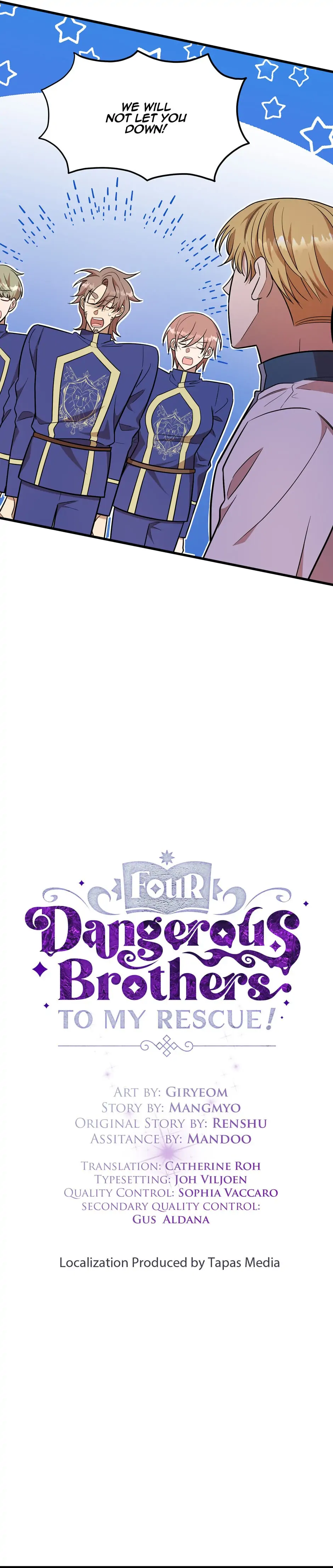 Four Dangerous Brothers to My Rescue! Chapter 24 - page 4