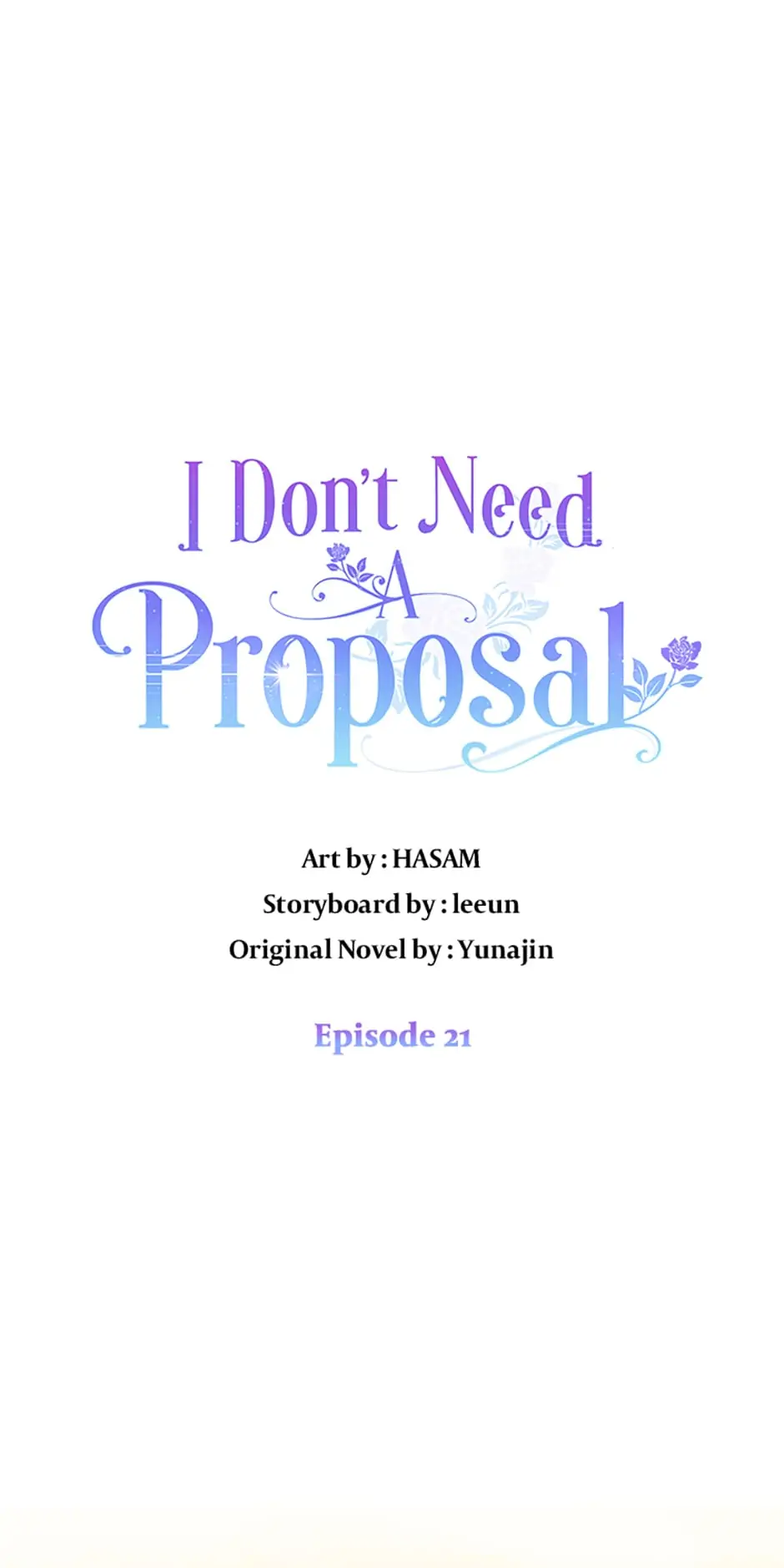 I Don't Need A Proposal Chapter 21 - page 15