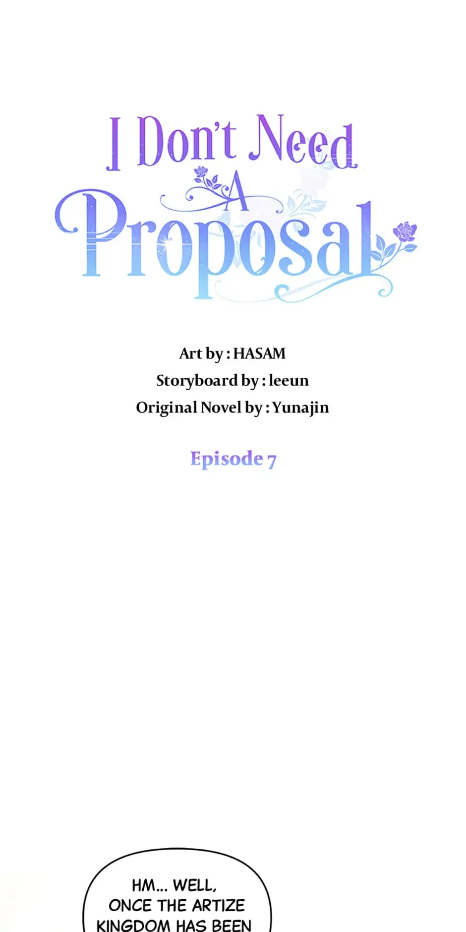 I Don't Need A Proposal Chapter 7 - page 5