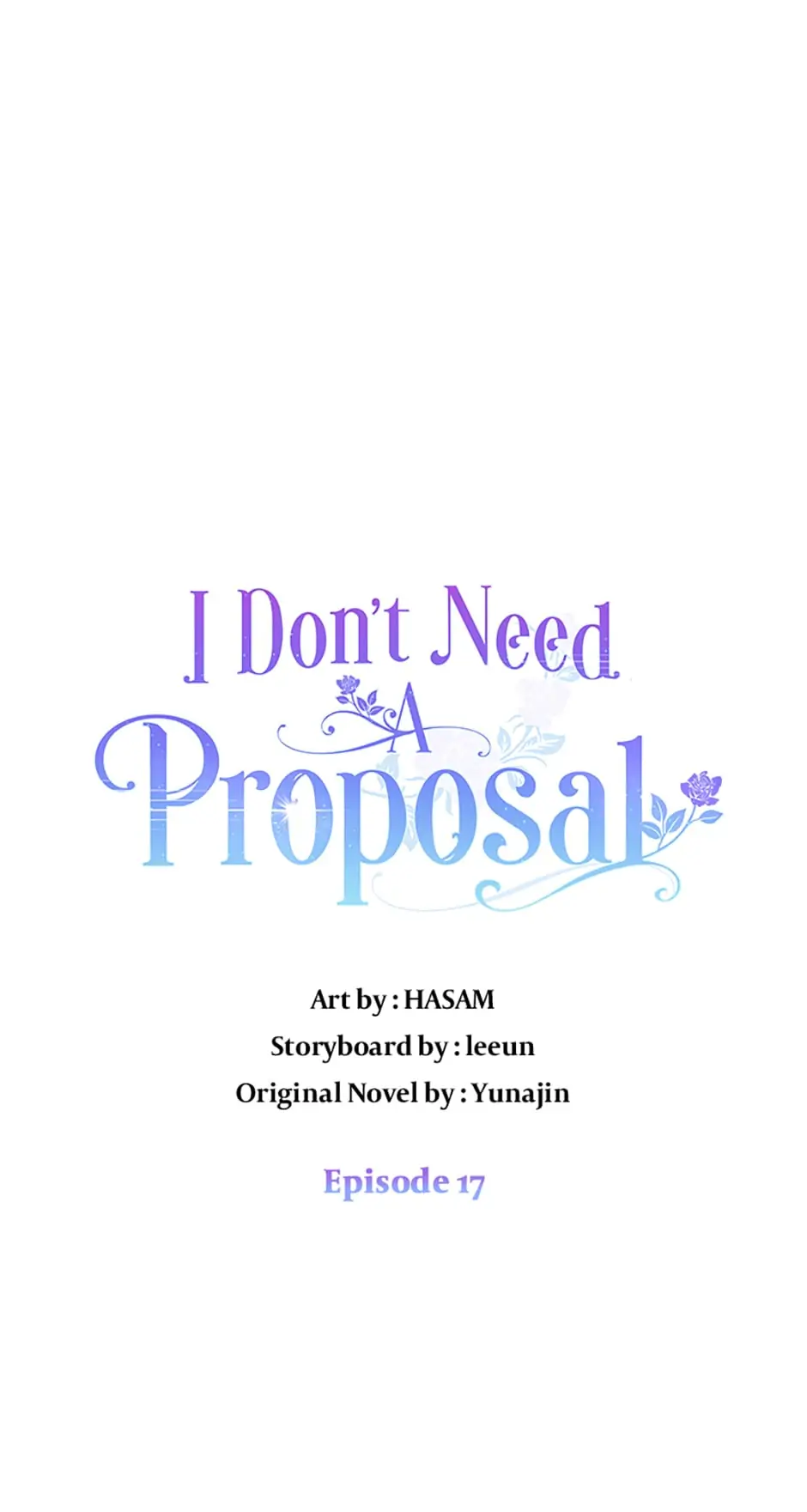I Don't Need A Proposal Chapter 17 - page 17