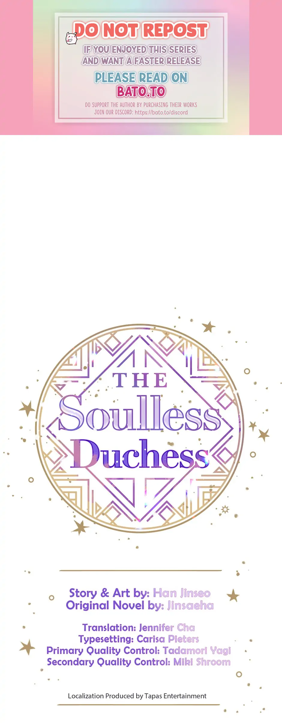 The Duchess with an Empty Soul Chapter 116 - page 1