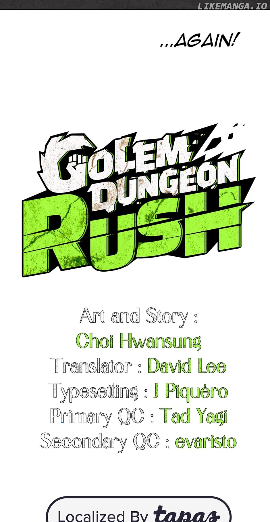 Golem Dungeon Rush Chapter 40 - page 69