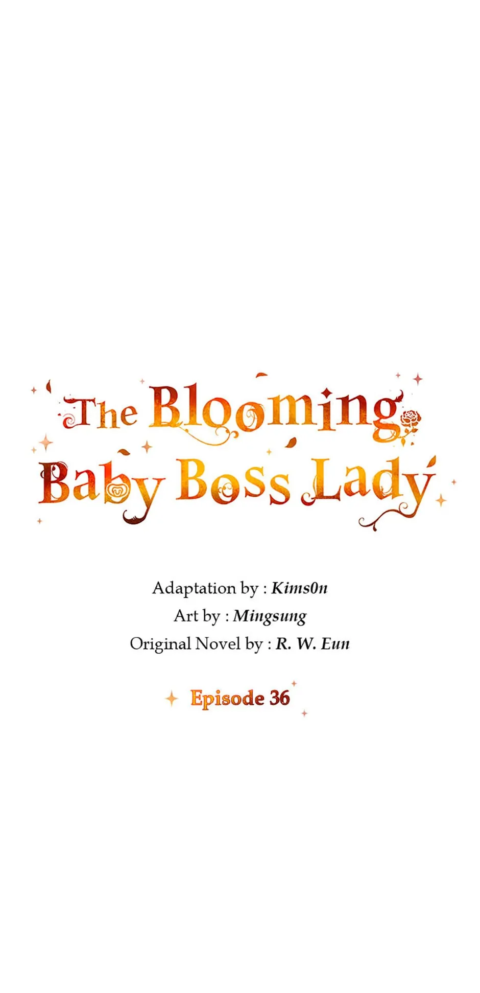 The Blooming Baby Boss Lady Chapter 36 - page 1