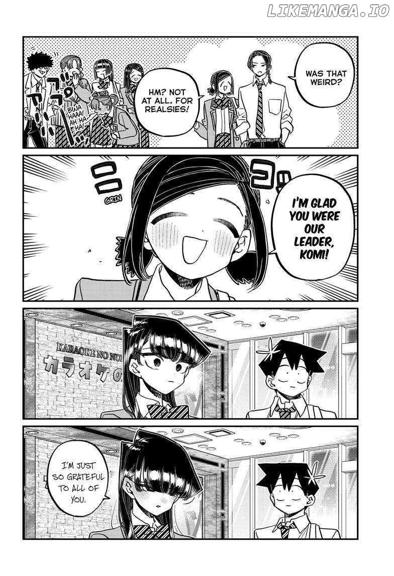 Komi-san wa Komyushou Desu Chapter 456 - page 16