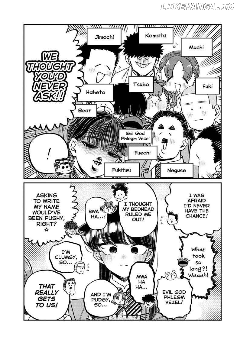 Komi-san wa Komyushou Desu Chapter 458 - page 6