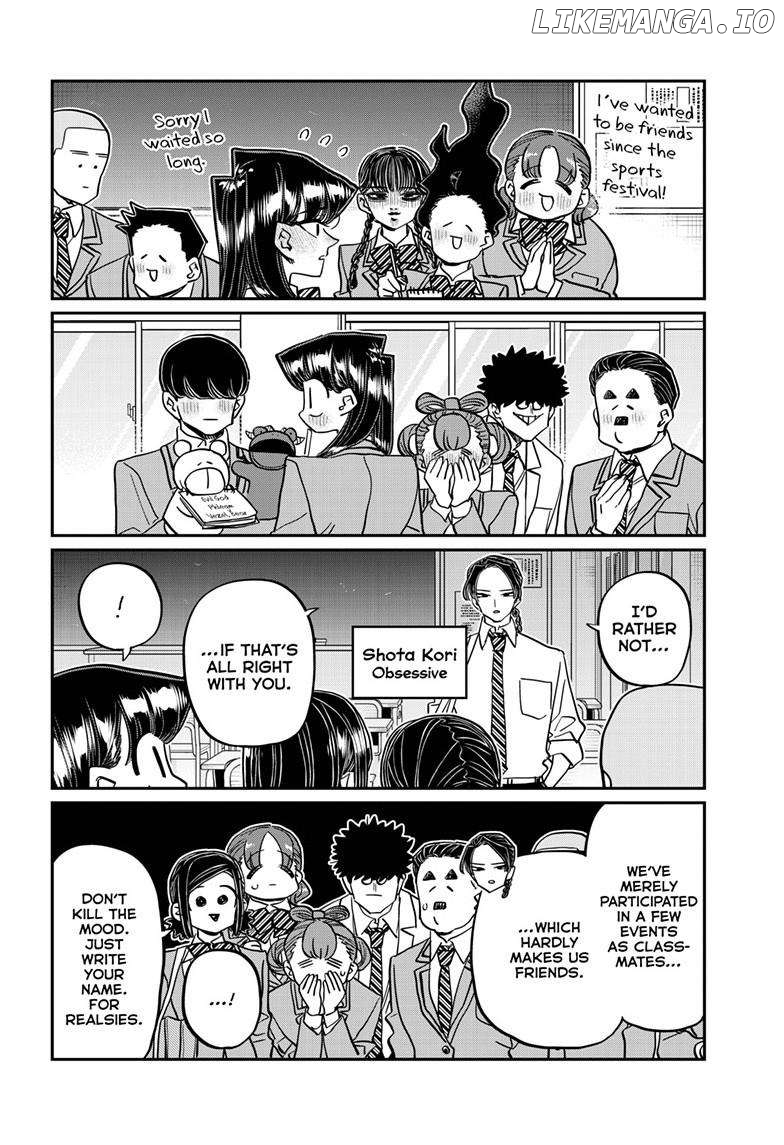 Komi-san wa Komyushou Desu Chapter 458 - page 7