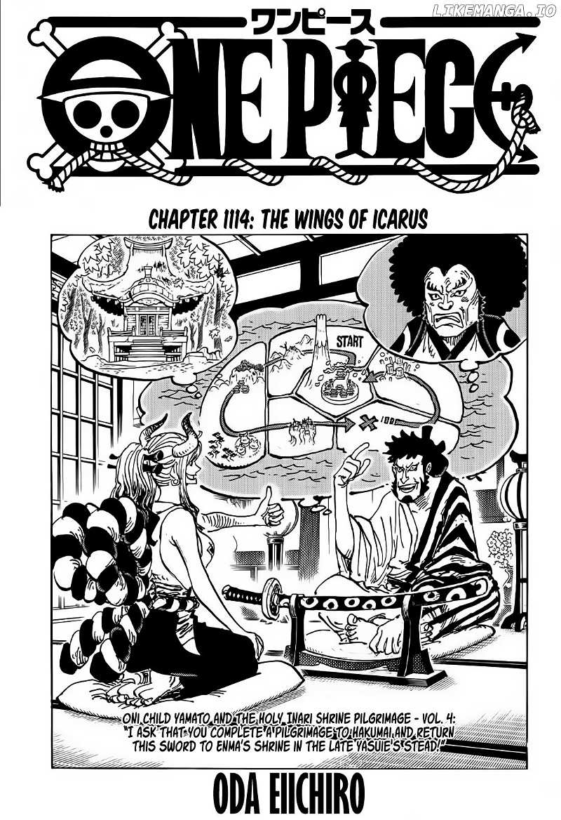 One Piece Chapter 1114 - page 1