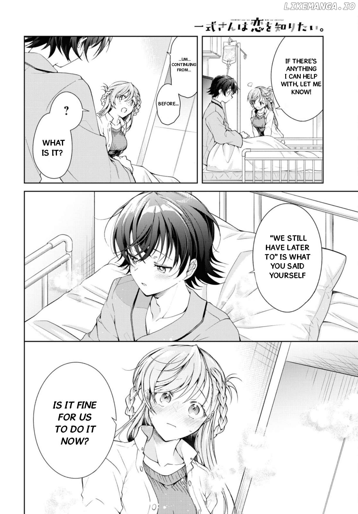 Isshiki-san wa Koi wo shiritai Chapter 36 - page 32