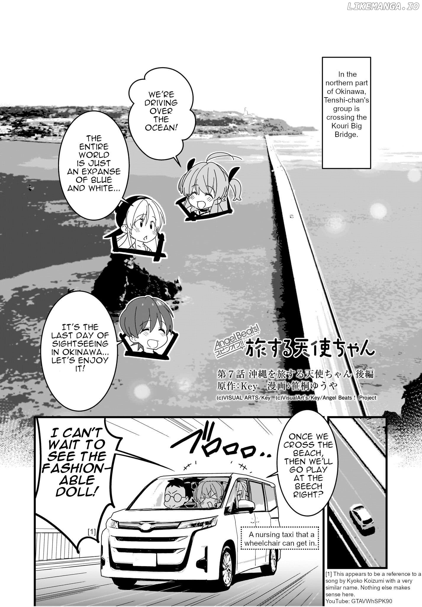 Angel Beats! Tabisuru Tenshi-Chan Chapter 7.2 - page 2