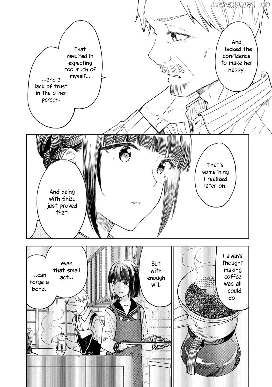 Coffee wo Shizuka ni Chapter 27 - page 16