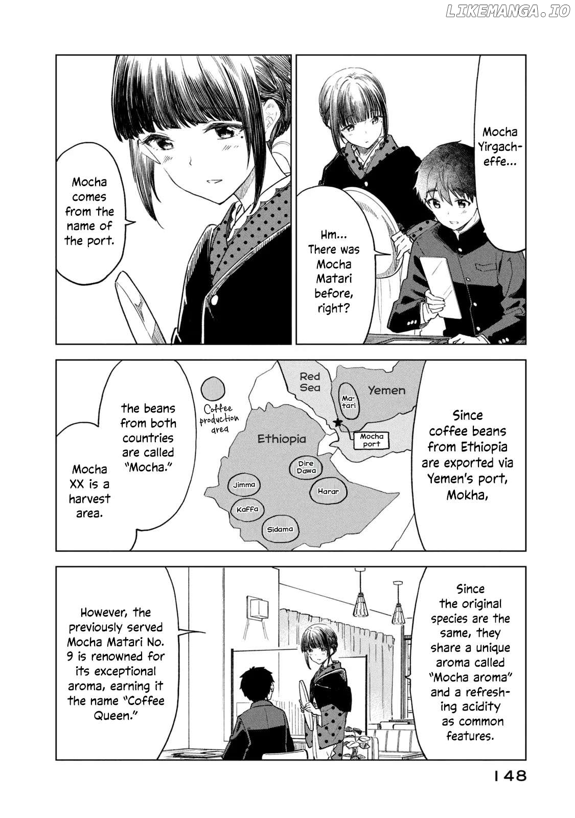 Coffee wo Shizuka ni Chapter 29 - page 12