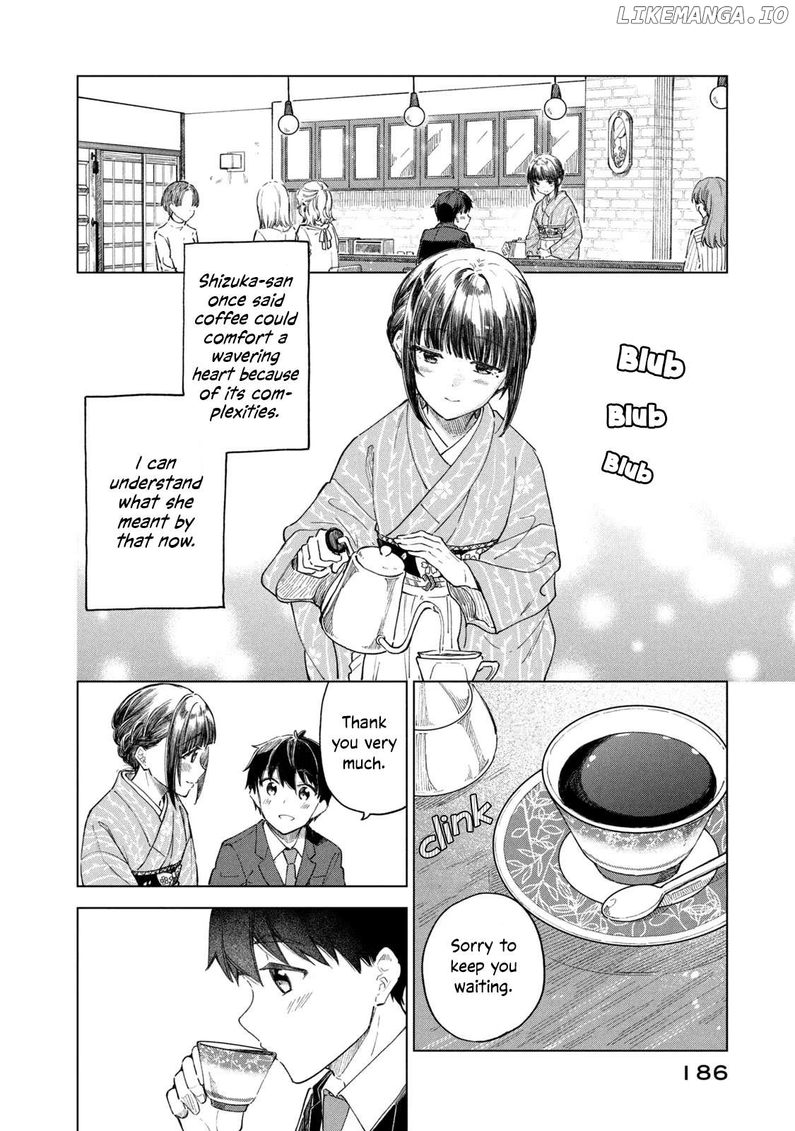 Coffee wo Shizuka ni Chapter 30 - page 24