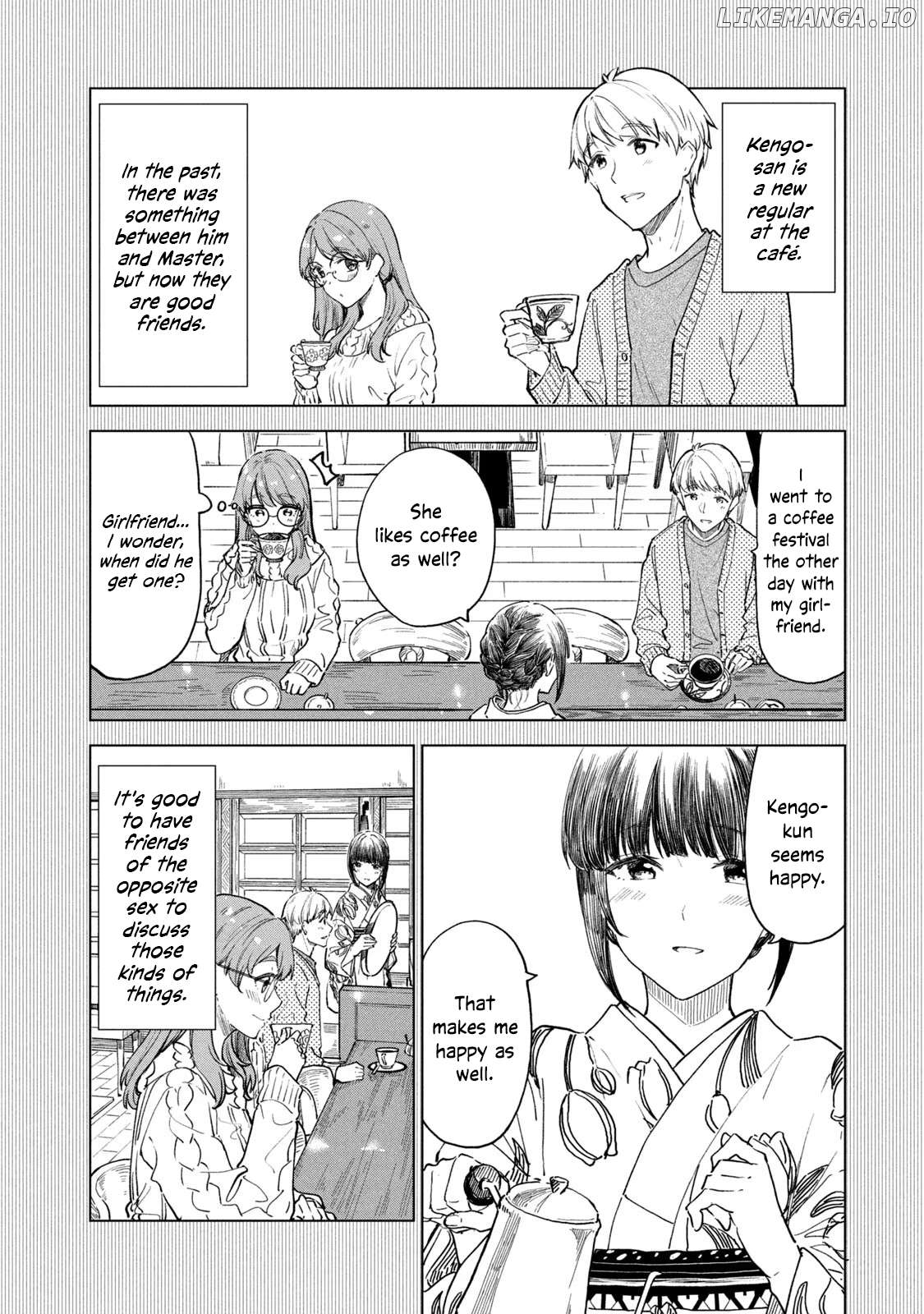 Coffee wo Shizuka ni Chapter 30 - page 4