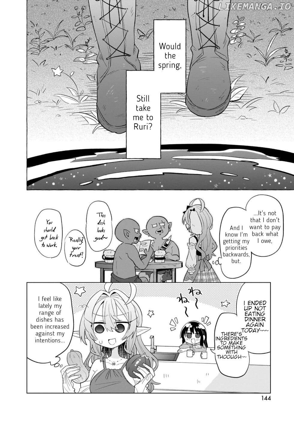 Sweets, Elf, And A High School Girl Chapter 10.5 - page 8