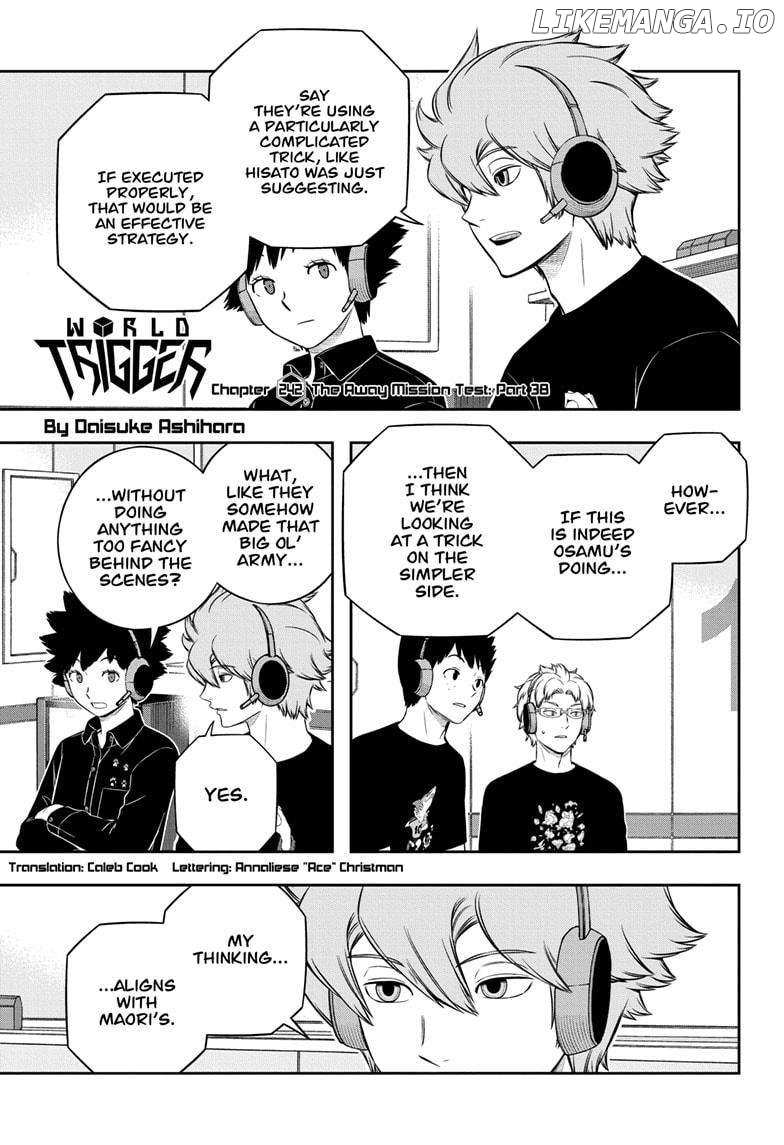 World Trigger Chapter 242 - page 1