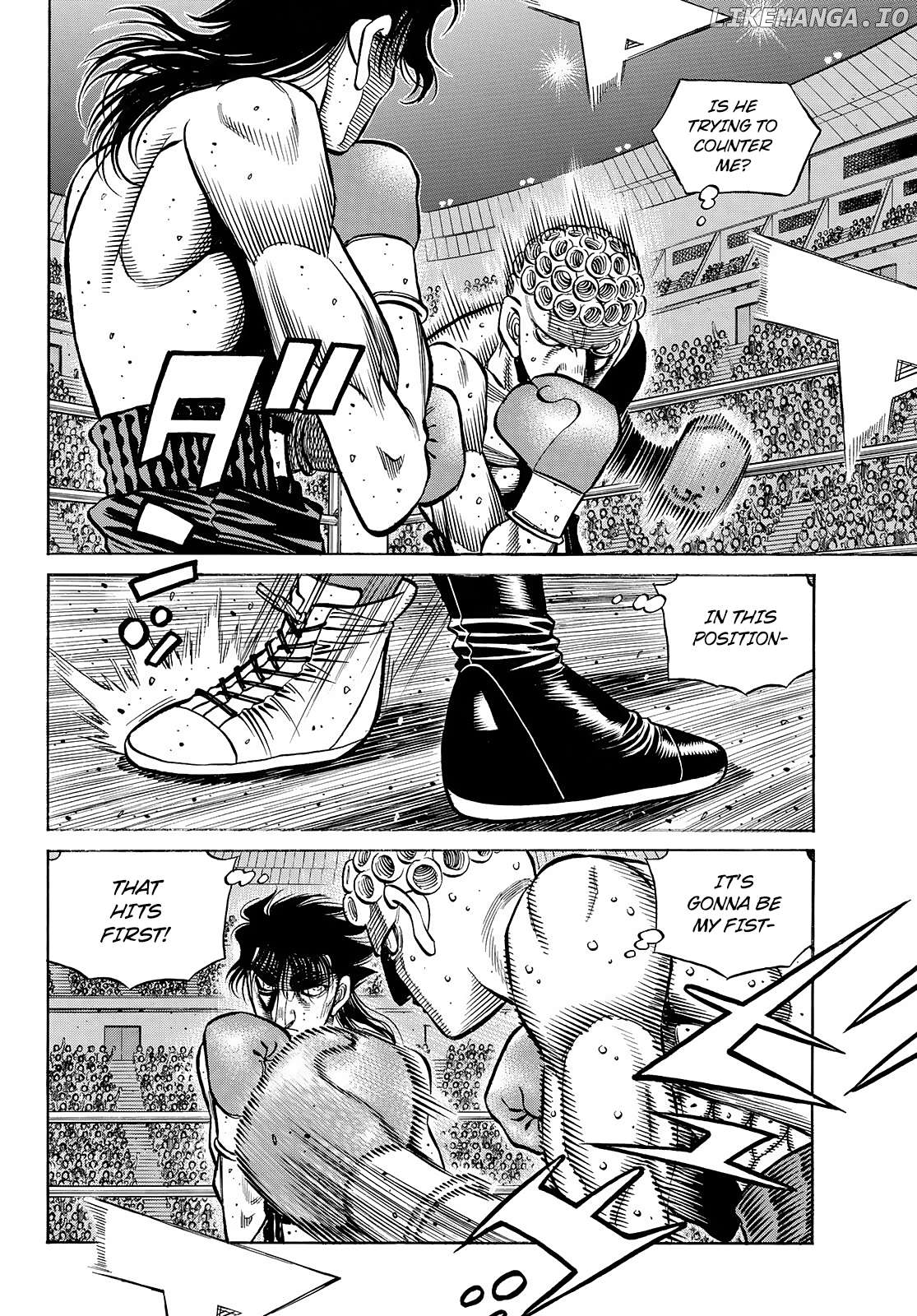 Hajime no Ippo Chapter 1457 - page 4