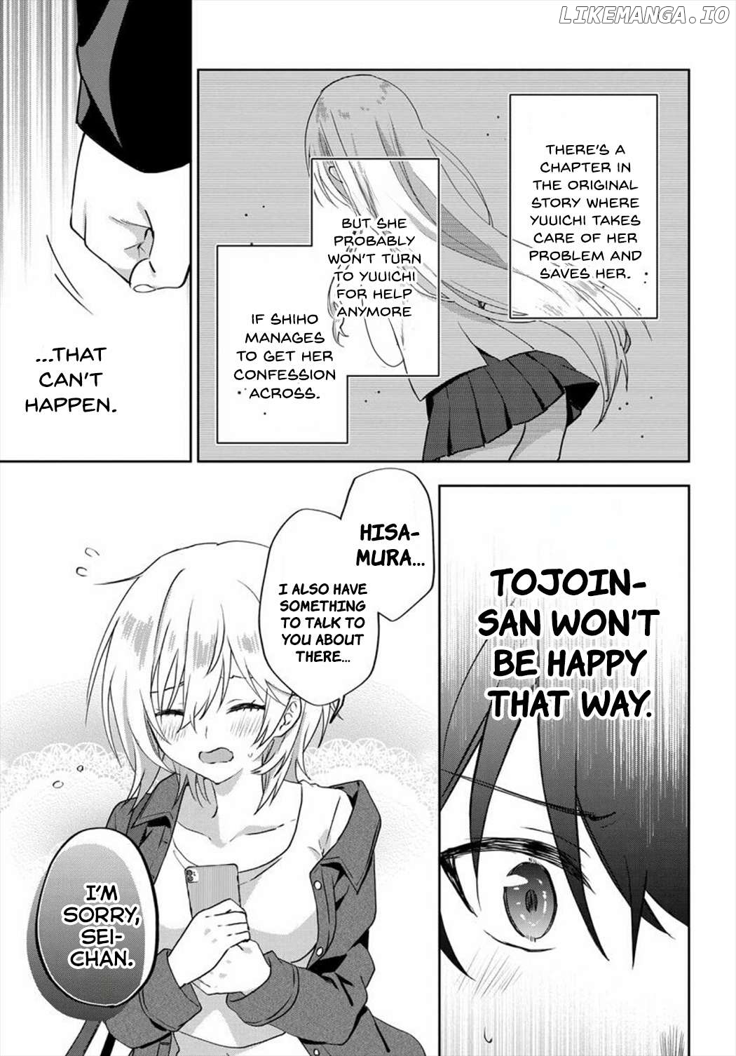 Since I’ve Entered the World of Romantic Comedy Manga, I’ll Do My Best to Make the Losing Heroine Happy. Chapter 7.3 - page 10