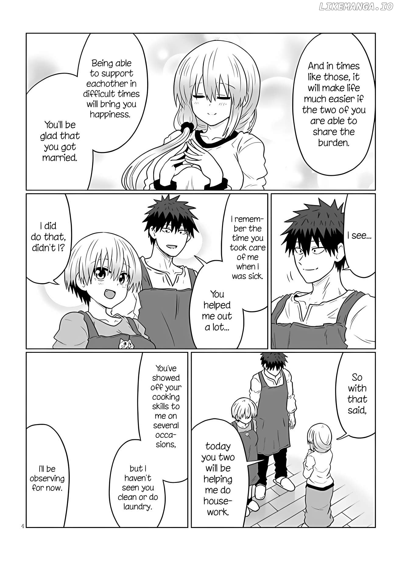 Uzaki-chan wa Asobitai! Chapter 111 - page 4