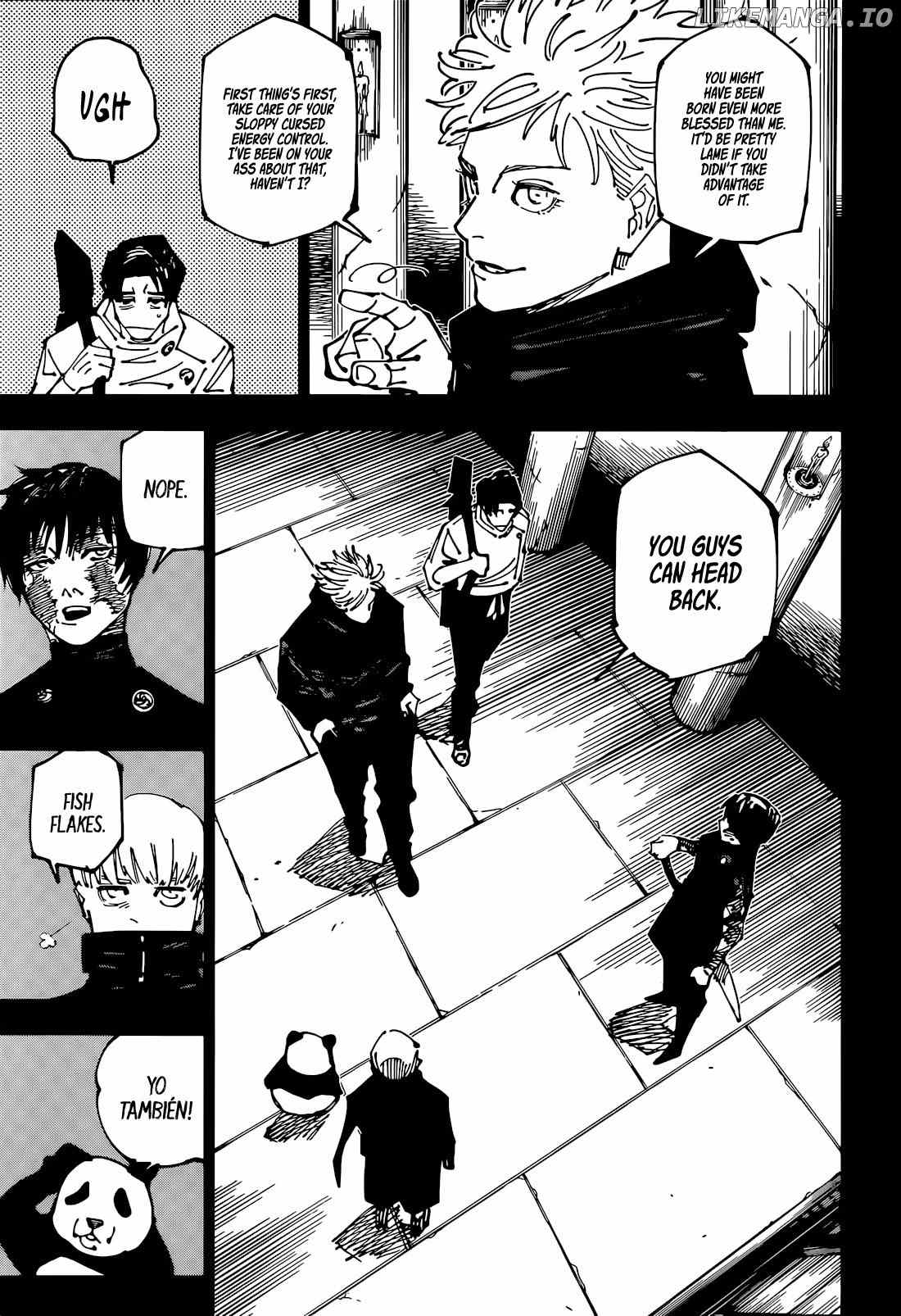 Jujutsu Kaisen Chapter 261 - page 10