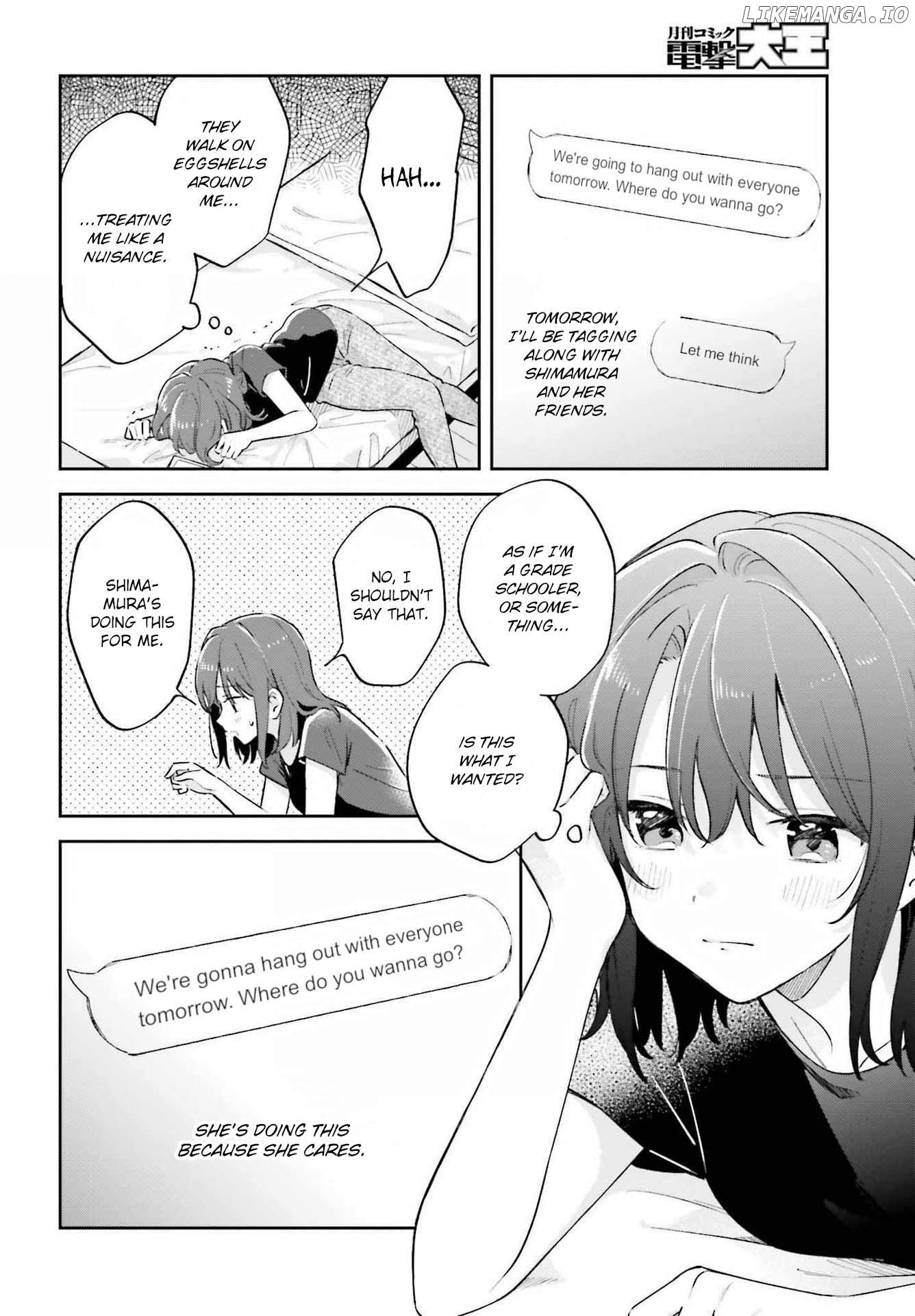 Adachi To Shimamura (Moke Yuzuhara) Chapter 46.1 - page 2