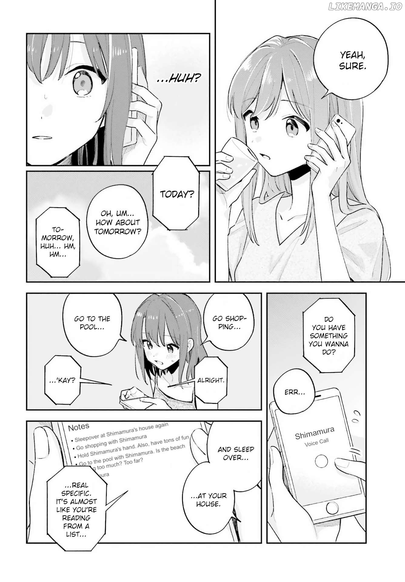 Adachi To Shimamura (Moke Yuzuhara) Chapter 44.1 - page 8