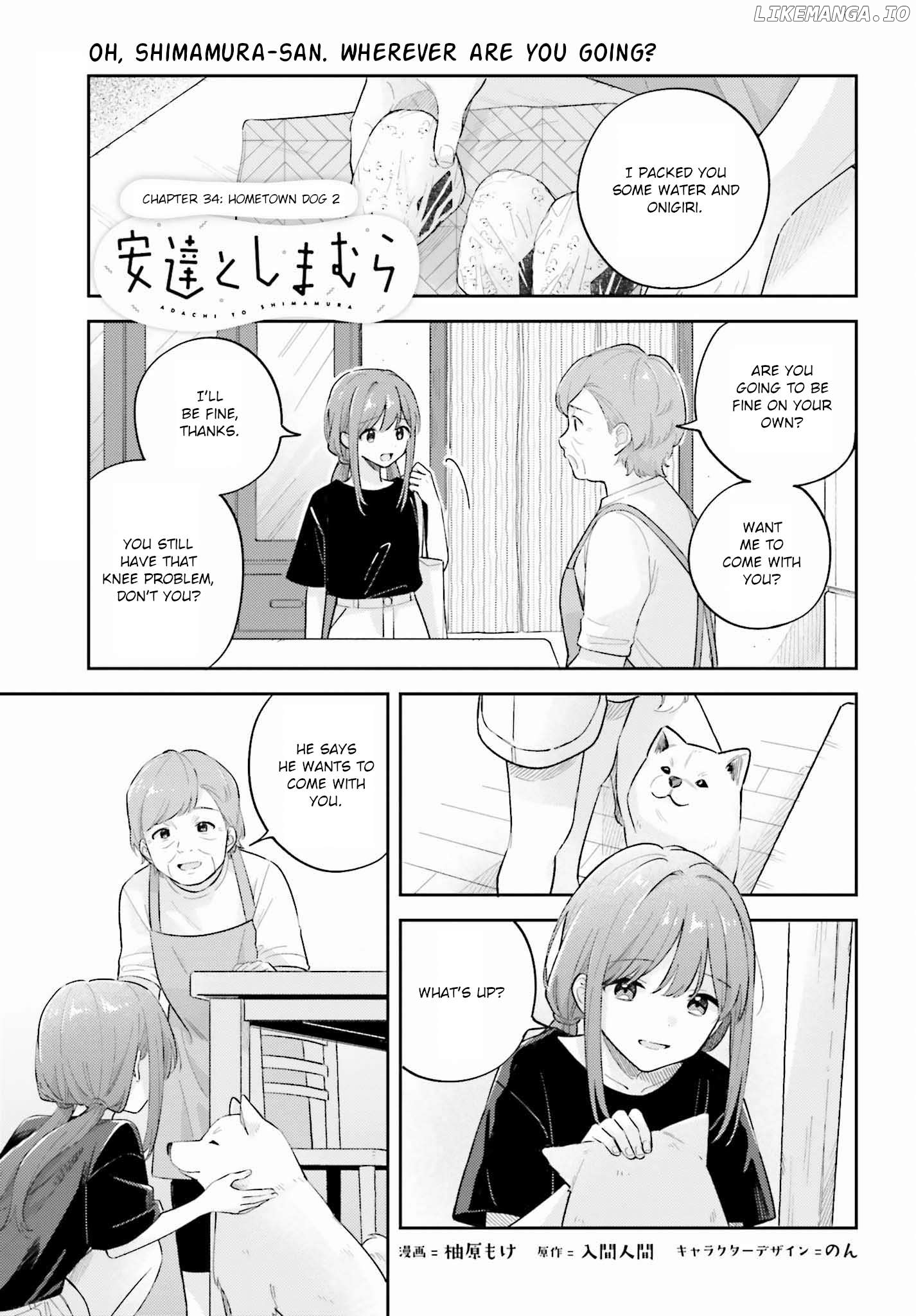 Adachi To Shimamura (Moke Yuzuhara) Chapter 49.2 - page 1