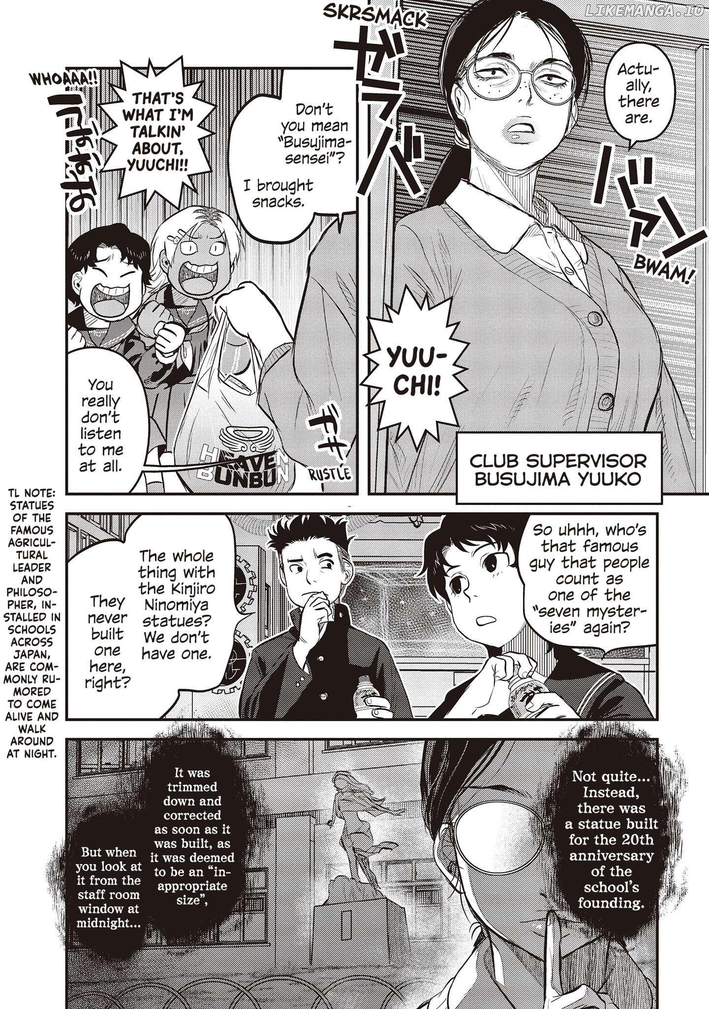 Reiwa No Dara-San Chapter 27 - page 8