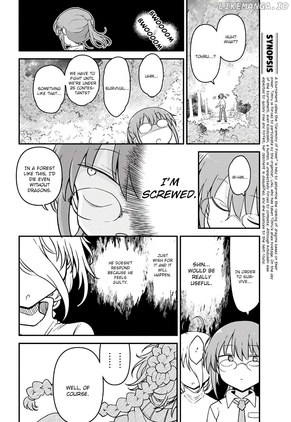 Kobayashi-San Chi No Maid Dragon Chapter 143 - page 7