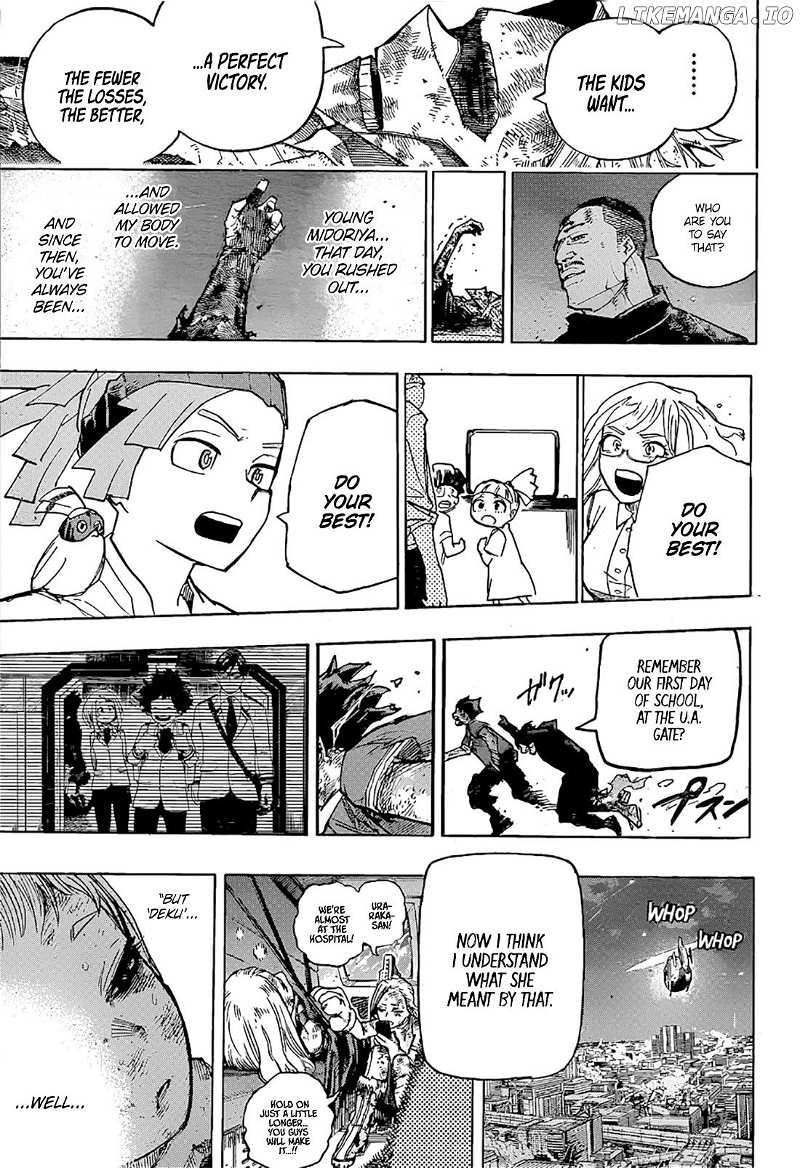 Boku No Hero Academia Chapter 422 - page 12