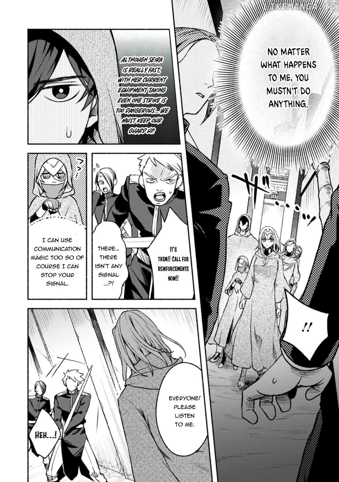 Sono Monban, Saikyou Nitsuki Tsuihou Sareta Bougyo Ryoku 9999 No Senshi, Outo No Monban Toshite Musou Suru Chapter 29 - page 7