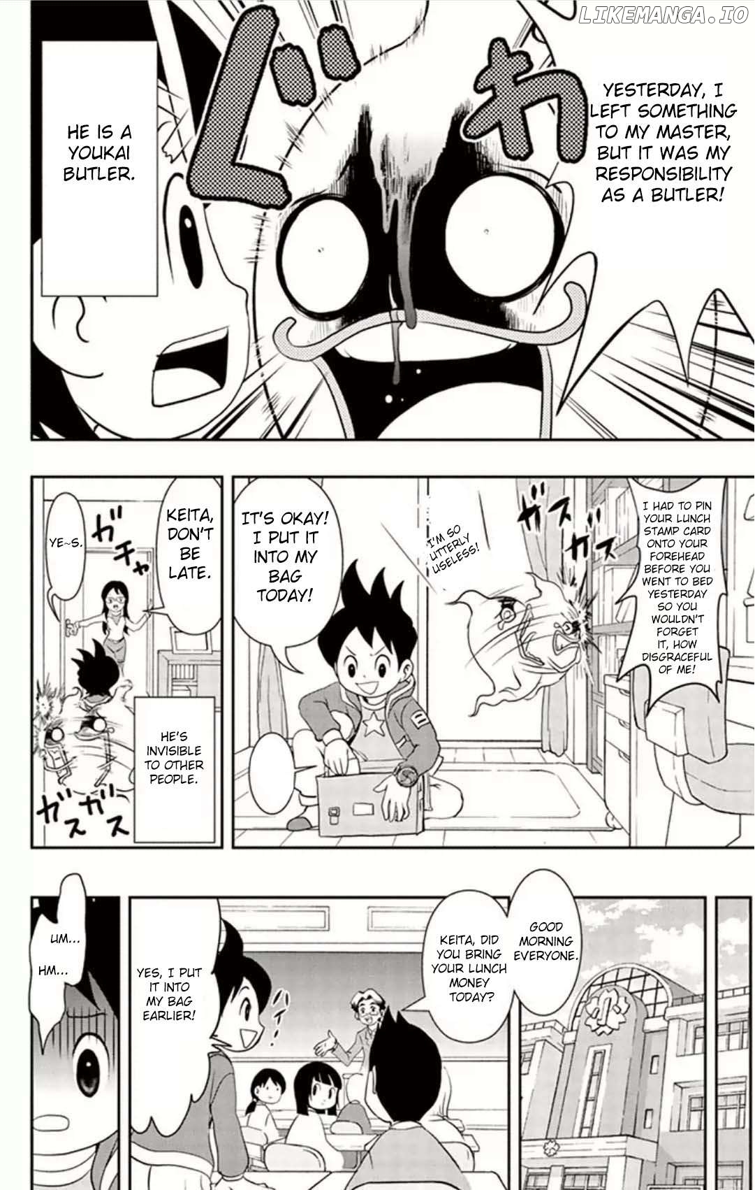 Yo-Kai Watch: The Story Of King Nyarthur Chapter 4 - page 3