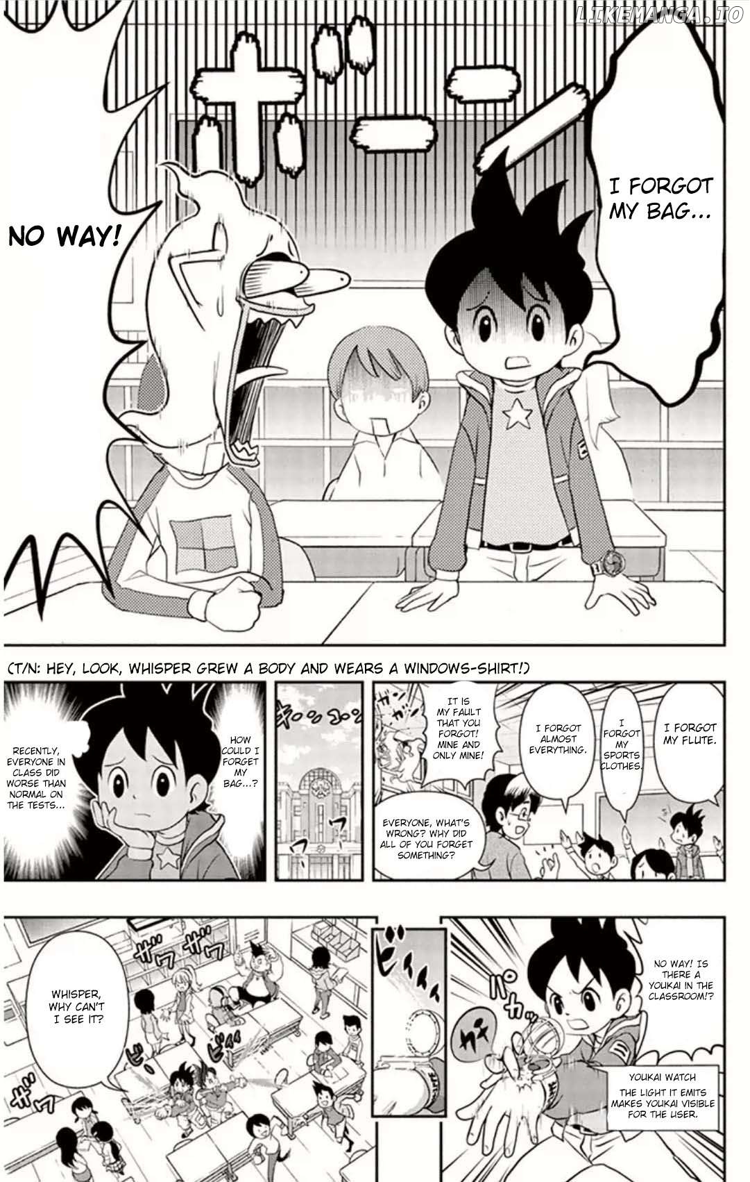 Yo-Kai Watch: The Story Of King Nyarthur Chapter 4 - page 4