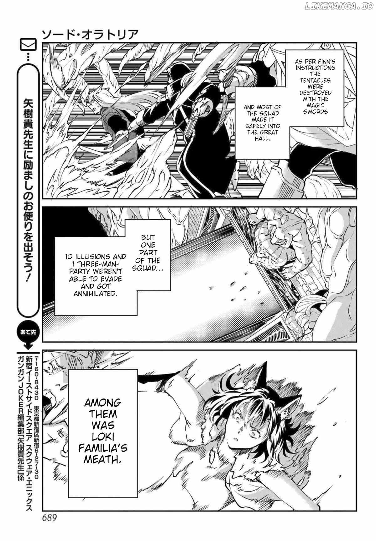 Dungeon Ni Deai O Motomeru No Wa Machigatte Iru Darou Ka Gaiden – Sword Oratoria Chapter 119 - page 22