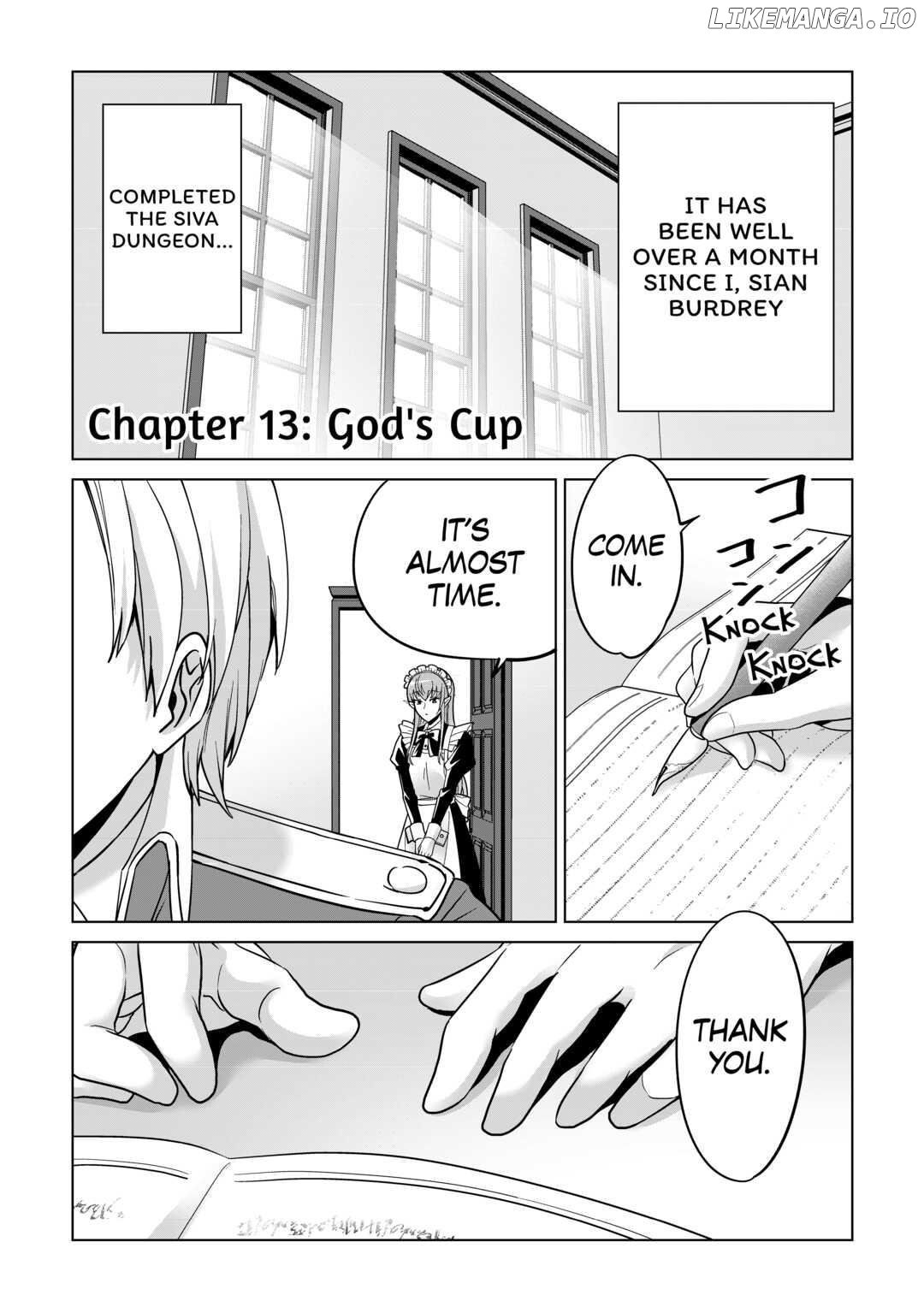 After Receiving the Sacred Item “Cup” That Can Only Produce Water, I Decided To Live Freely in Barren Land Chapter 13 - page 1