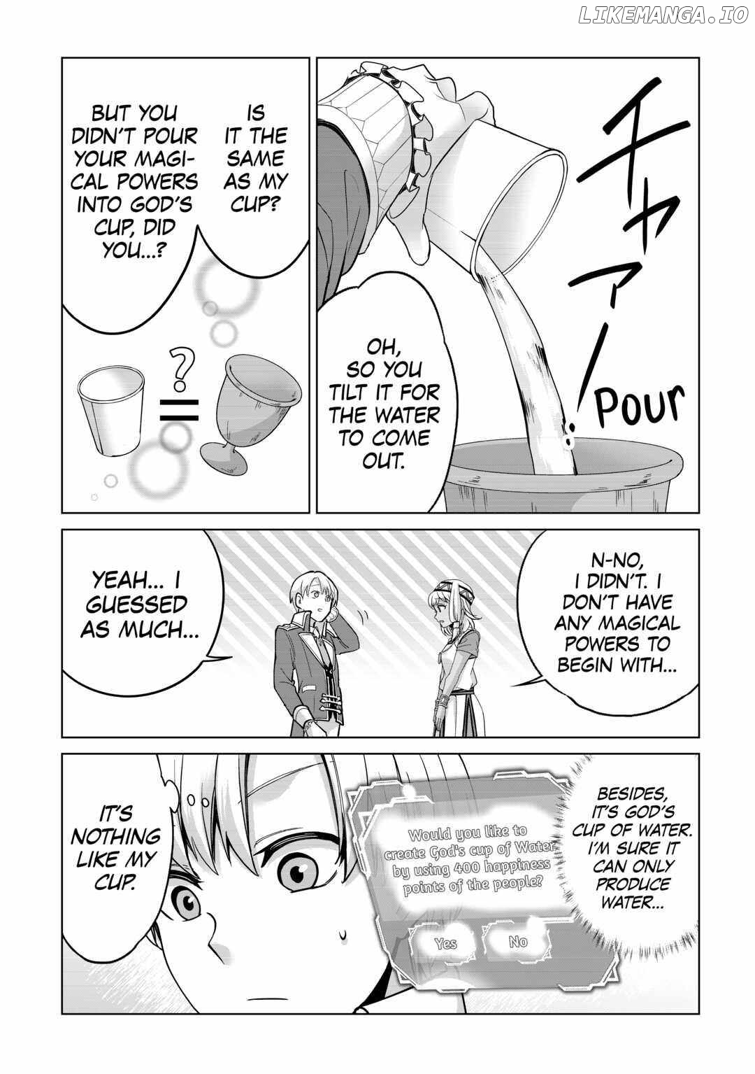 After Receiving the Sacred Item “Cup” That Can Only Produce Water, I Decided To Live Freely in Barren Land Chapter 13 - page 20